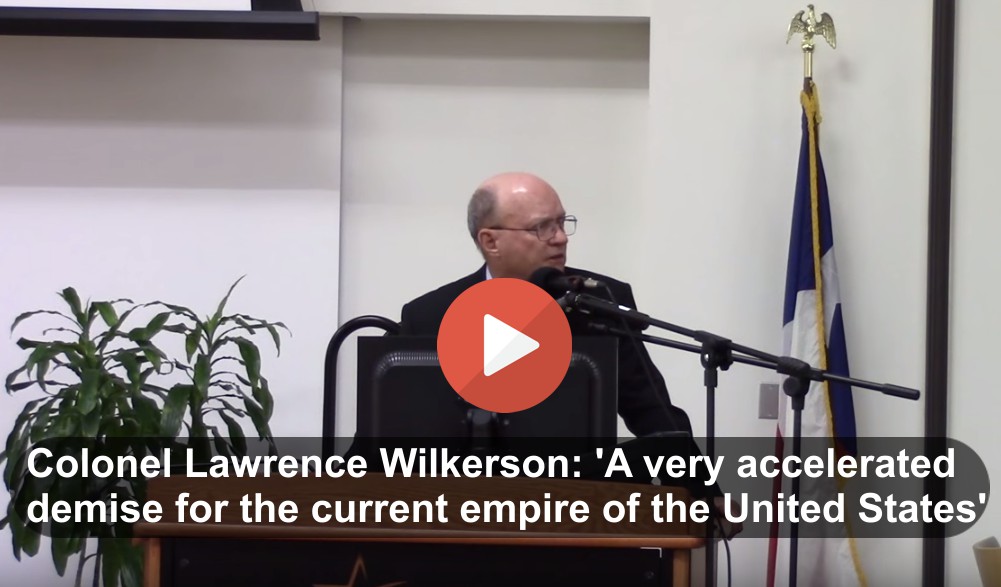 Colonel Lawrence Wilkerson, Empire, United States