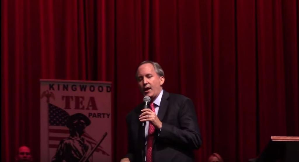 Ken Paxton at Ted Cruz Kingwood Texas Tea Party