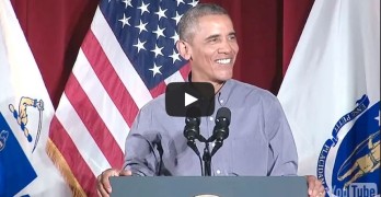President Obama scolds republicans in labor day speech