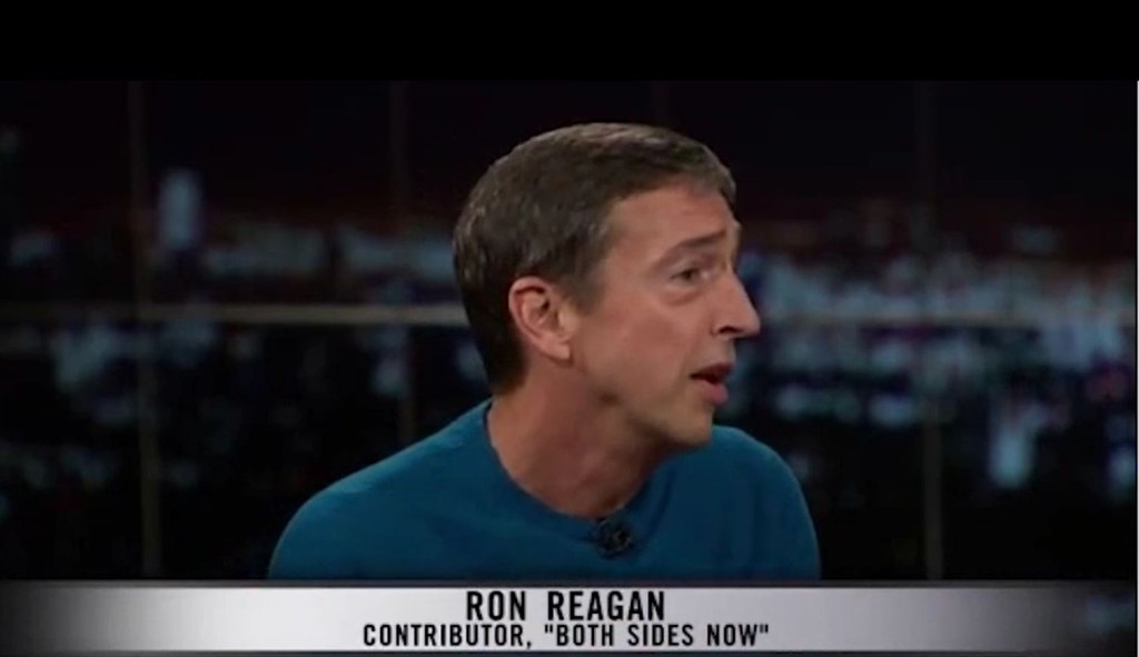 Ronald Reagan described as 'liberal' by his son on Bill Maher's Real Time