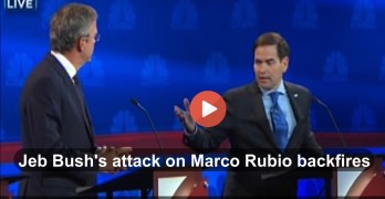 Marco Rubio embarasses Jeb Bush in Republican debate