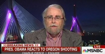 'One of our political parties is completely insane' says Esquire's Charlie Pierce discussing Oregon massacre (VIDEO)