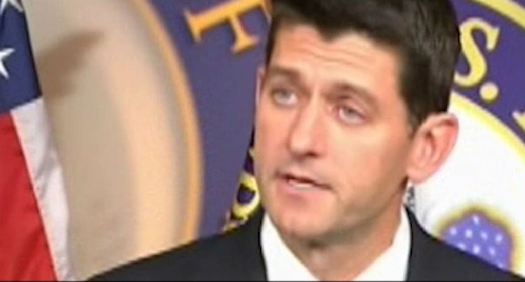 Paul Ryan press conference laying out his demands for taken House Speaker job