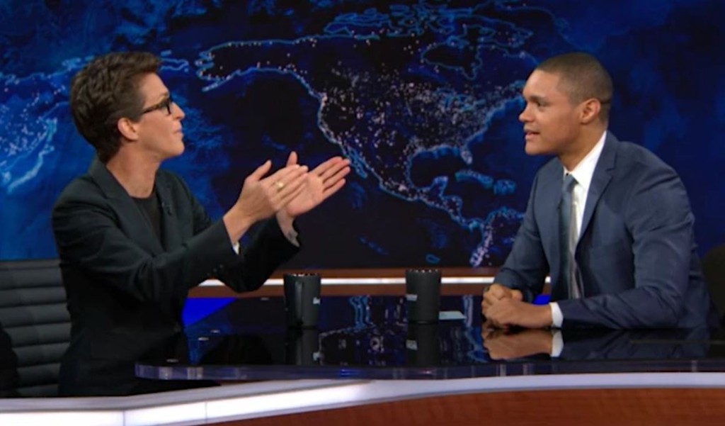 Rachel Maddow on The Daily Show with Trevor Noah