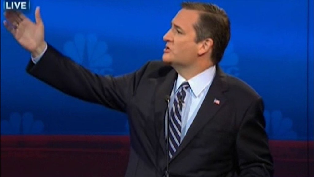 Ted Cruz got one thing right at the Republican Debate.