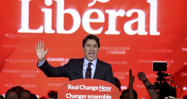 Liberals Tossed out Conservatives in Canada