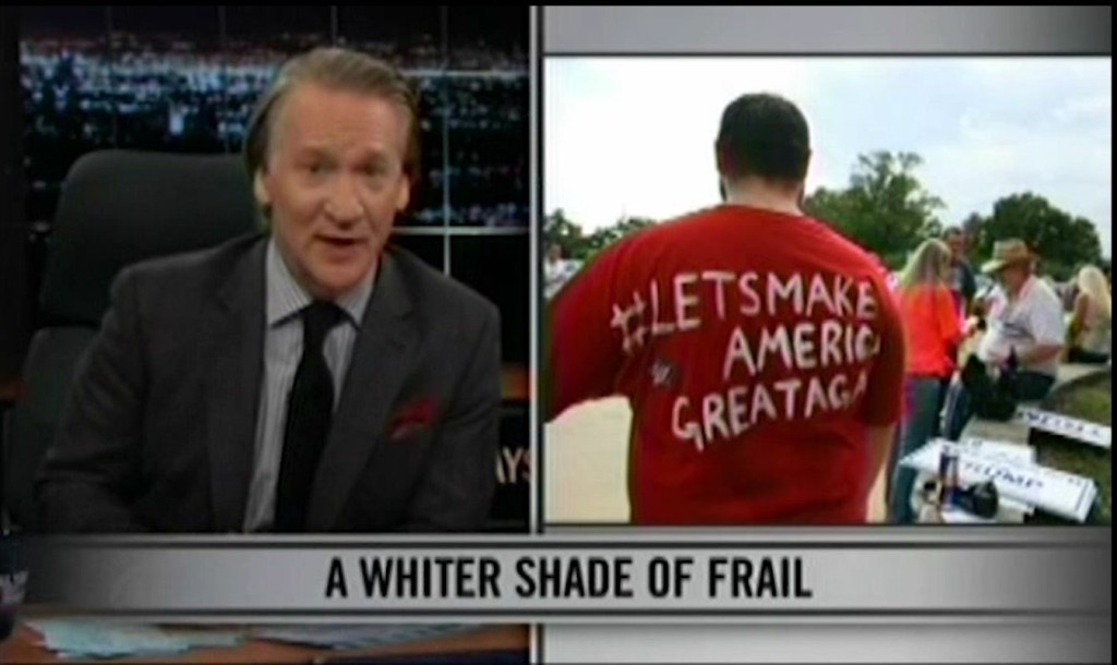 Bill Maher has an important message for White people