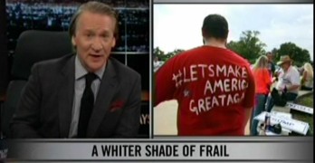 Bill Maher has an important message for White people