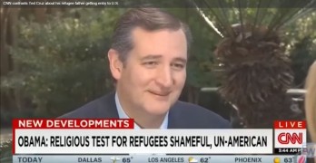CNN confronts Ted Cruz about his refugee father getting entry to U.S