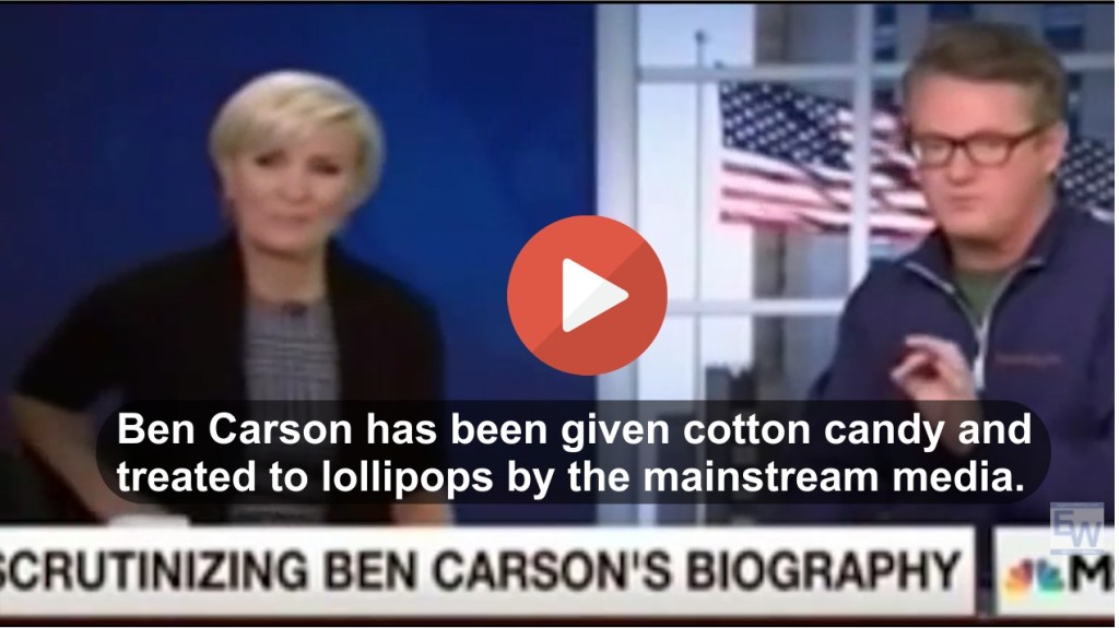 Ben Carson has been given cotton candy and treated to lollipops by the mainstream media.
