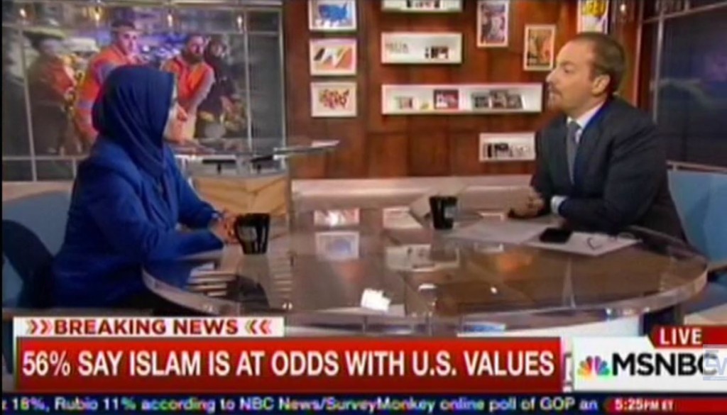 Muslim woman puts NBC's Chuck Todd in his place with this calm response (VIDEO)