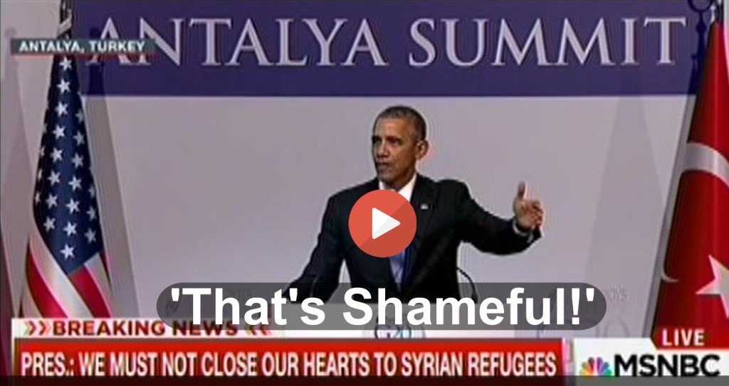 Obama praises George W. Bush as he slams anti-Muslim religious zealots as shameful