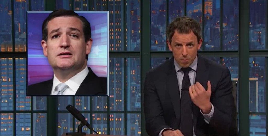Seth Meyers uses Ted Cruz's words to show his father would fail refugee screening (VIDEO)