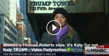 Thomas Roberts - Katy Tur - MSNBC