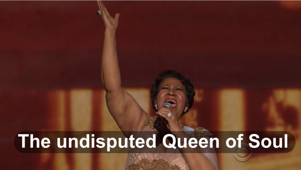Aretha Franklin, the undisputed Queen of Soul