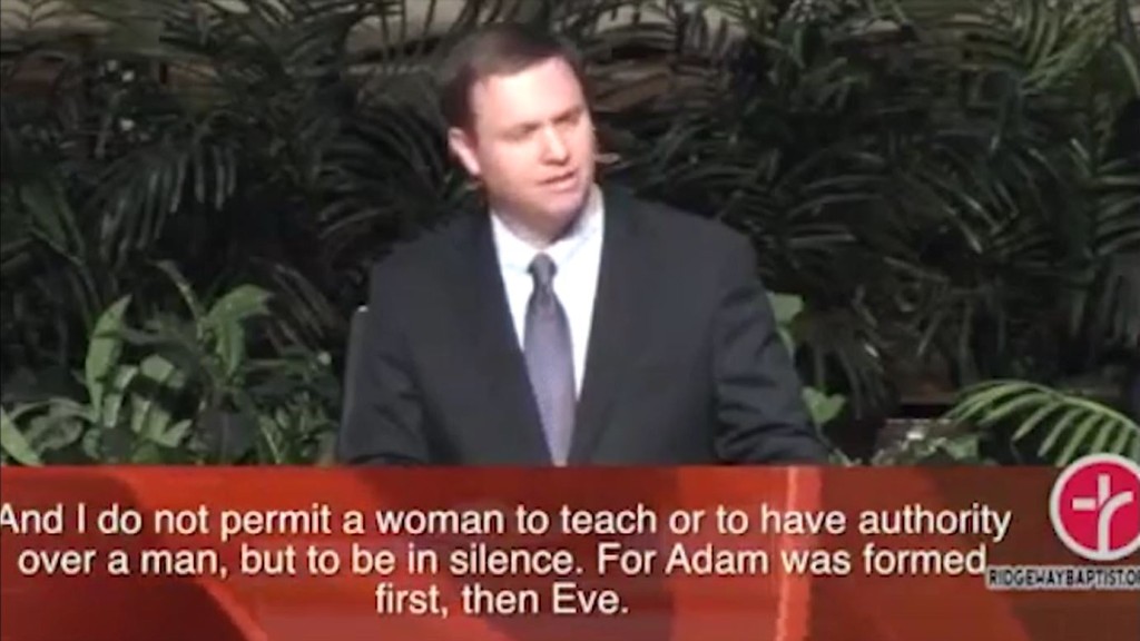 Dr. Ashely Ray Baptist Pastor - When the lady led, the human race failed (VIDEO).