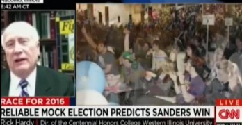 Bernie Sanders will be President says 100% accurate mock election.