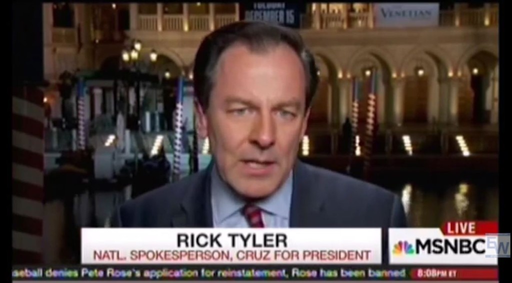 Chris Hayes calls out Ted Cruz national spokesman (VIDEO).