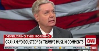 Lindsey Graham Trump supporters - 'Tell Donald Trump to go to hell'.