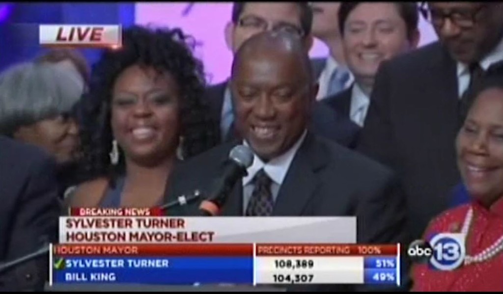 Sylvester Turner beats Bill King in Houston mayoral race (VIDEO)