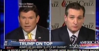 Ted Cruz caught lying and gets tongue tied backtracking.