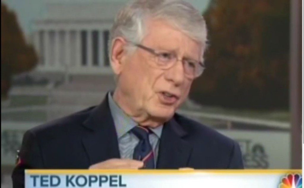 Ted Koppel has a warning for Donald Trump and GOP.