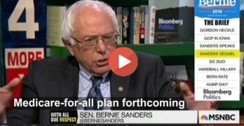 Bernie Sanders Medicare for all single payer