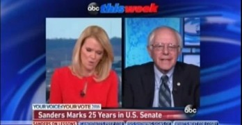 Bernie Sanders challenges Martha Raddatz on ThisWeek.