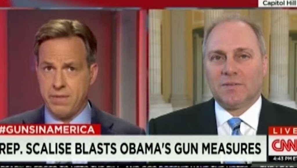 CNN Jake Tapper challenged GOP spin on Obama executive order on guns - This is journalism.