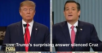 Donald Trump's response to New York slander made Ted Cruz appear like a petulant kid
