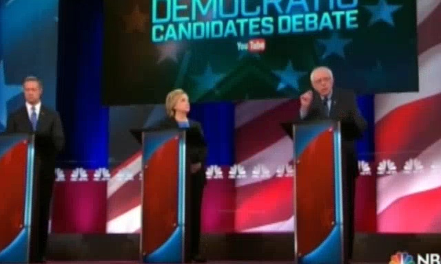 Exchange between Sanders, O'Malley, & Clinton highlights Hillary's Wall Street vulnerability (VIDEO)