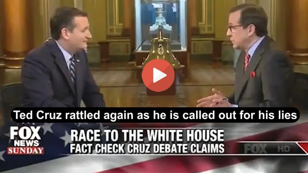 Fox News' Chris Wallace destroys Ted Cruz on his Obamacare lies