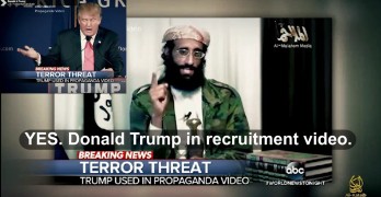 Hillary Clinton was right. Donald Trump appears in ISIS recruitment videos (VIDEO)