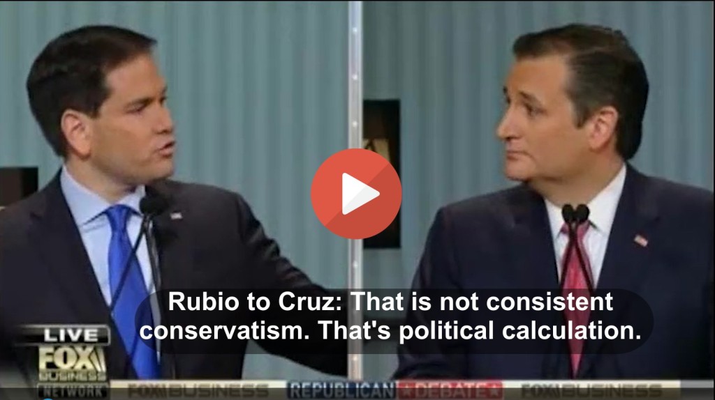 Marco Rubio's vicious takedown of Ted Cruz in GOP Debate