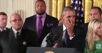 President Obama most touching moment in his action to reduce gun violence speech