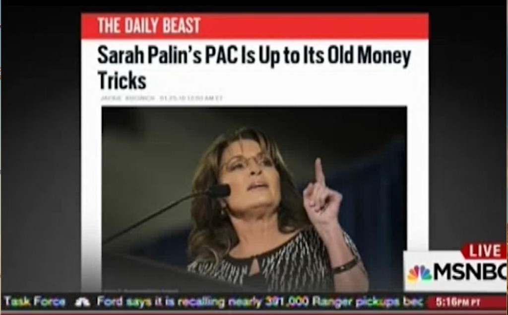 Sarah Palin PAC SarahPAC