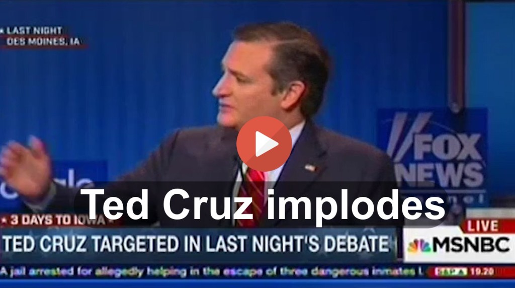 Ted Cruz Implodes