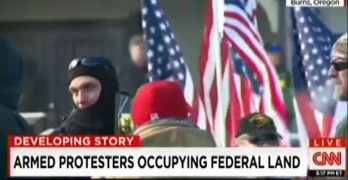 Where is the 24-7 coverage of Right Wing militia takeover of federal building.