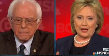 Bernie Sanders Hillary Clinton Democratic Debate