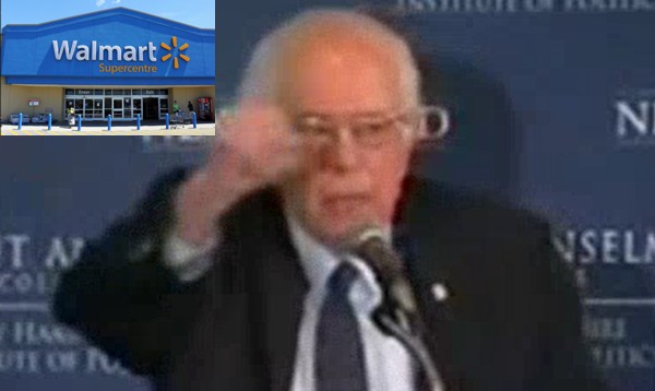 Bernie Sanders slams Walmart as a welfare recipient (VIDEO)