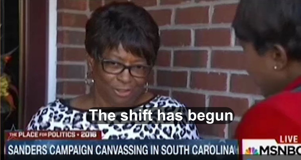 Hillary Clinton does not have the black vote locked up in South Carolina.