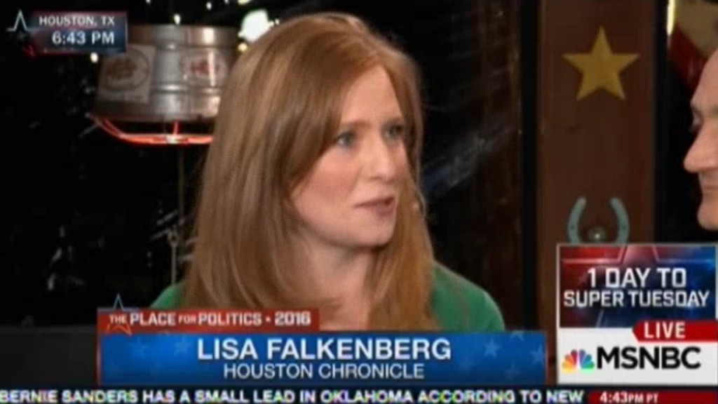 Houston Chronicle Pulitzer winning journalist Lisa Falkenberg
