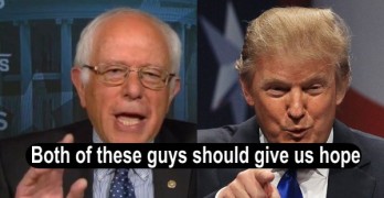 Bernie Sanders & Donald Trump give me hope for several reasons (VIDEO)