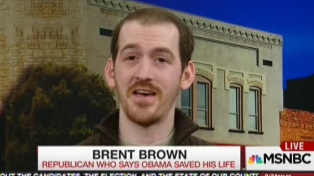 Chris Hayes' compelling interview of former anti-Obamacare now Obamacare recipient