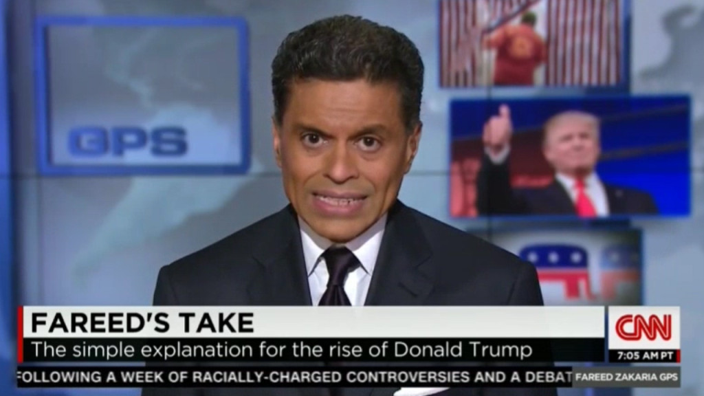 Fareed Zakaria puts full blame of Donald Trump's rise on GOP for very specific reasons (VIDEO)