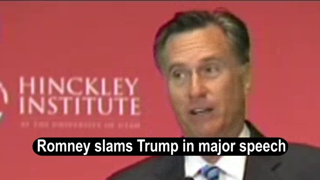 Mitt Romney skewers Donald Trump