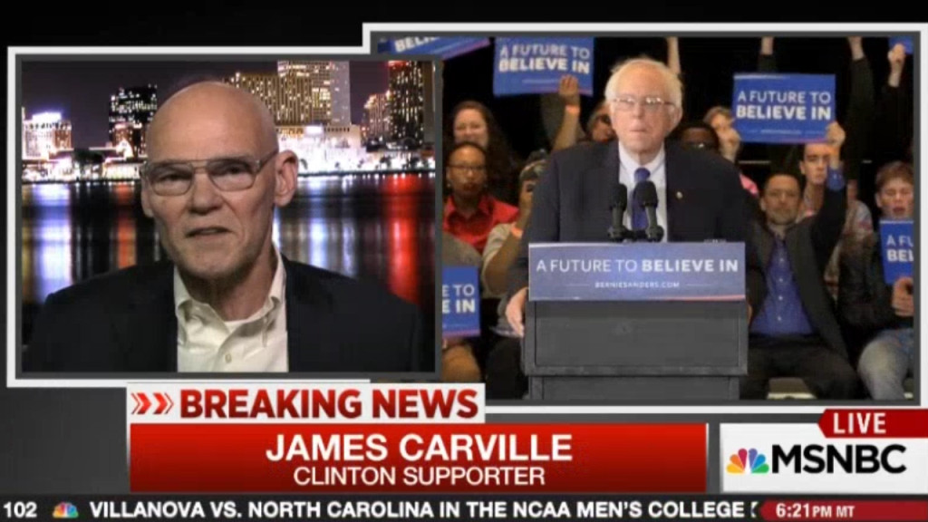 James Carville goes ballistic on All-In - We do not need a revolution right now (VIDEO)