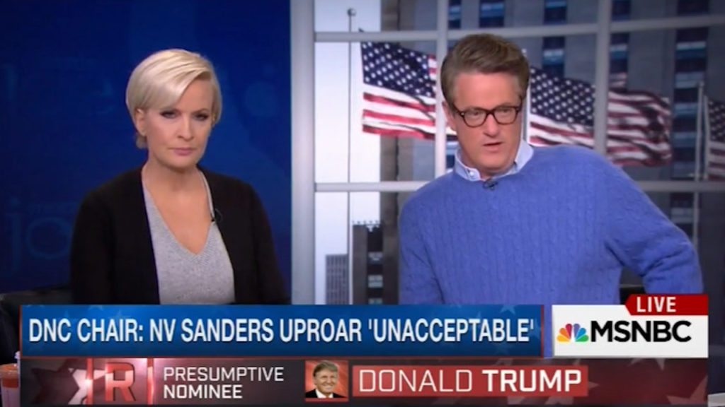 MSNBC Host calls for DNC Chair to step down over treatment of Bernie Sanders (VIDEO)
