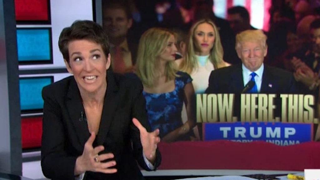 Rachel Maddow goes off on Trump nomination