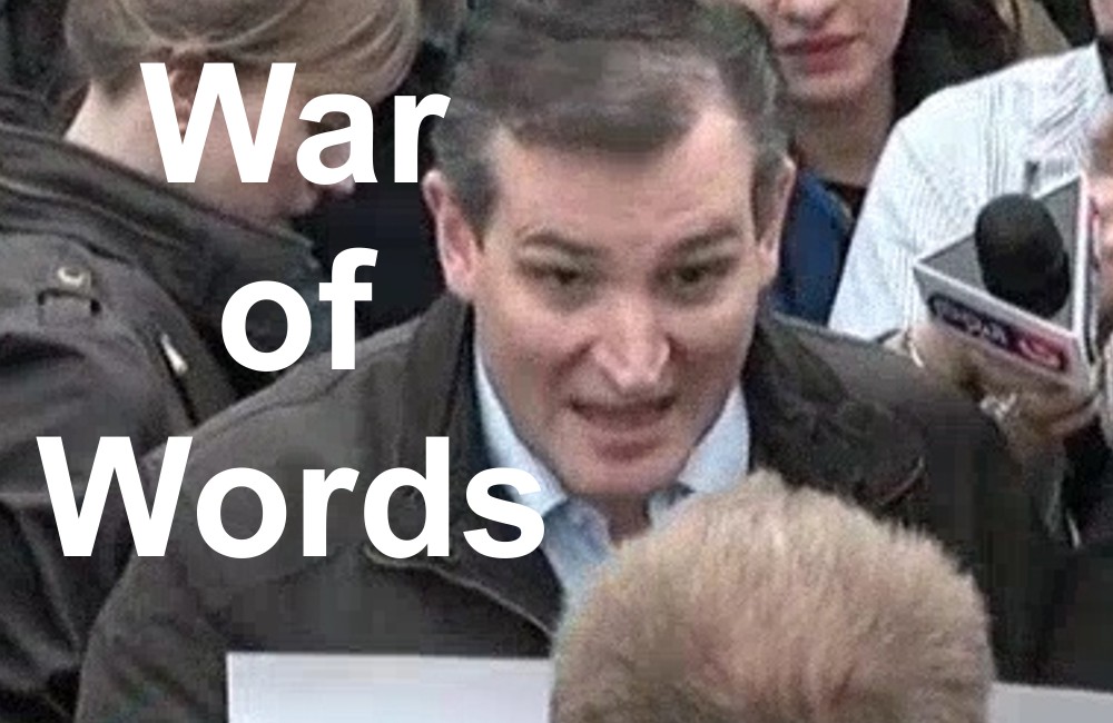 Ted Cruz war of words Donald Trump Supporter